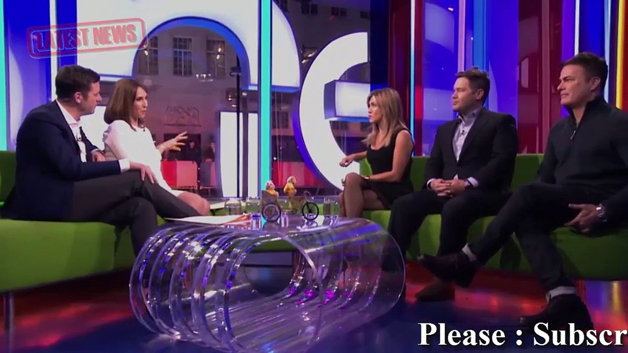 Jennifer Aniston mentions 'sex toys' in front of disabled children