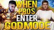 WHEN PRO PLAYERS ENTER GODMODE! [Crazy Vac shots, EPIC ACES] #CSGO