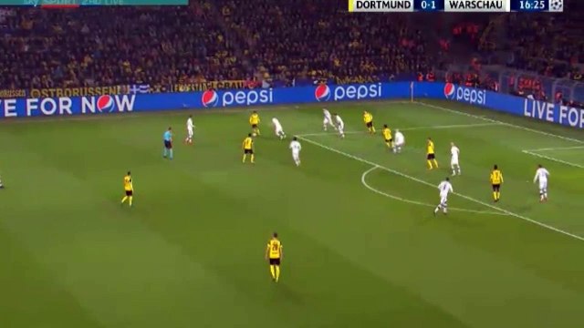 Shinji Kagawa Goal HD - Dortmund 1 - 1 Legia Warsaw 22-11-2016 HD