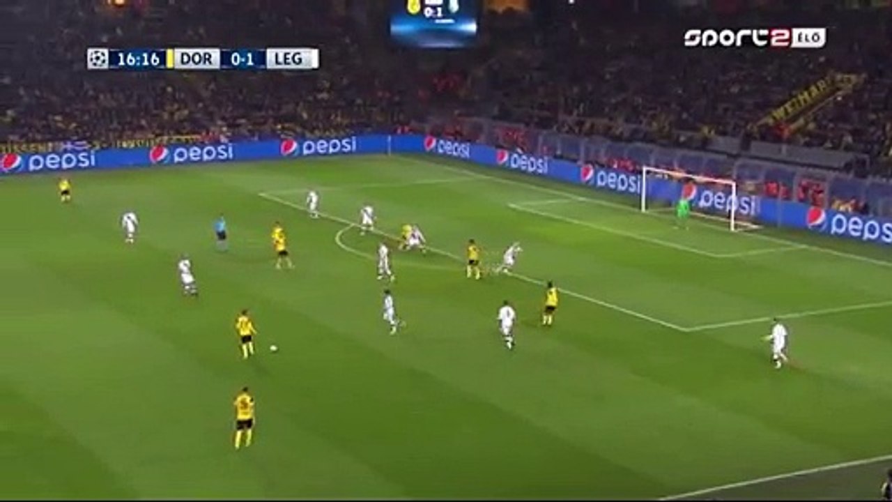 1-1 Shinji Kagawa Goal HD - Borussia Dortmund 1-1 Legia Warszawa - 22.11.2016 HD
