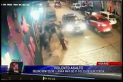 Huaraz: cámaras captan violento asalto a discoteca