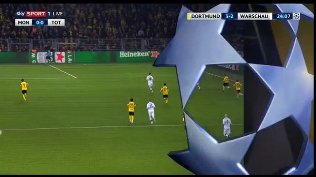 Aleksandar Prijovic Goal HD - Borussia Dortmund 3-2 Legia Warszawa - 22.11.2016 HD