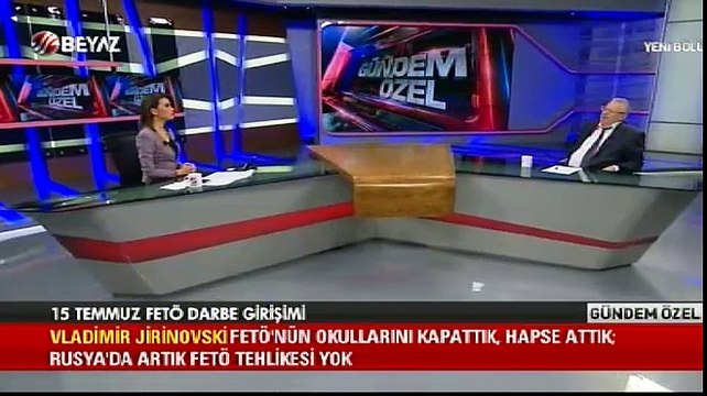 Jirinovski: Recep Tayyip Erdoğan'a minnattarız