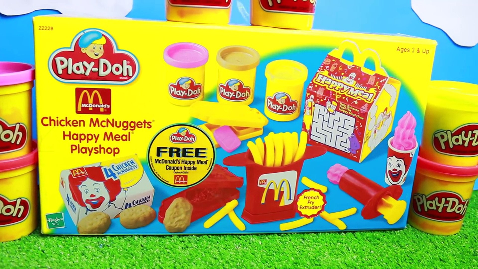 play doh mcdonalds set