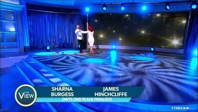 James Hinchcliffe & Sharna Burgess on 'The View'