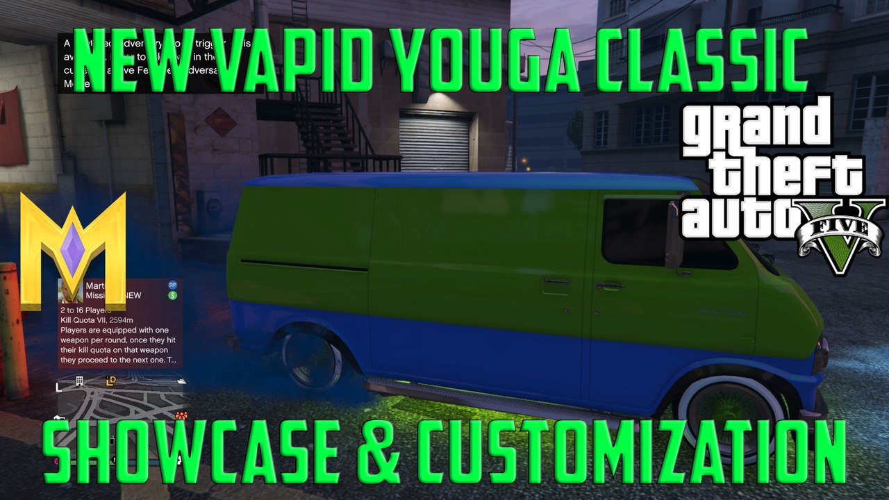 GTA 5 Online BIKER 2 DLC - NEW "Vapid YOUGA CLASSIC" Van - Customization & Showcase
