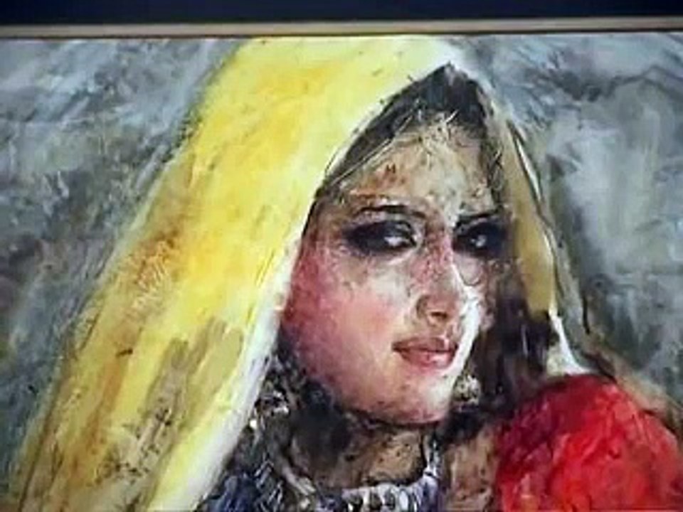 Qamar Gula--pashto song--Za che pa toro stargo tor ranja kram