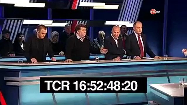 Запись программы Право голоса на ТВЦ закончилась дракой