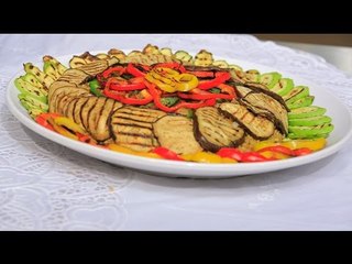 مقلوبة الفريك بالخضار المشوي | سالي فؤاد