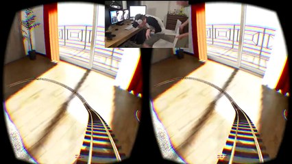 OCULUS RIFT ROLLERCOASTER & SUPER JUMPING WITH HARRY