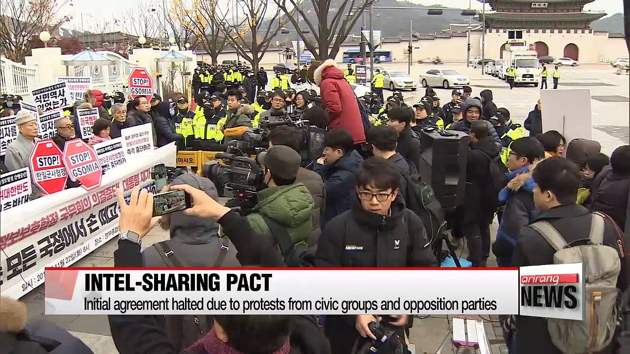 S. Korea, Japan on verge of finalizing military intelligence-sharing pact