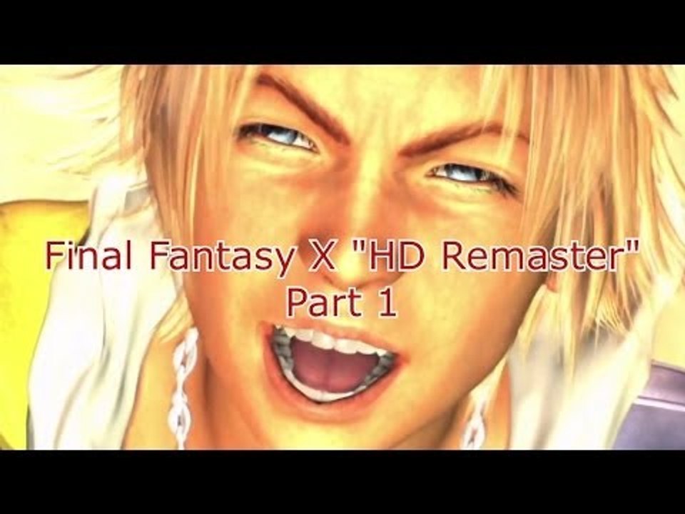 Final Fantasy X "HD Remaster" All Cutscenes - Part 1: Fall of Zanarkand {English, Full 1080p HD}