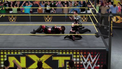 WWE 2K17 catwoman v nia jax
