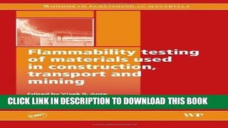 [READ] Ebook Flammability Testing of Materials Used in Construction, Transport and Mining