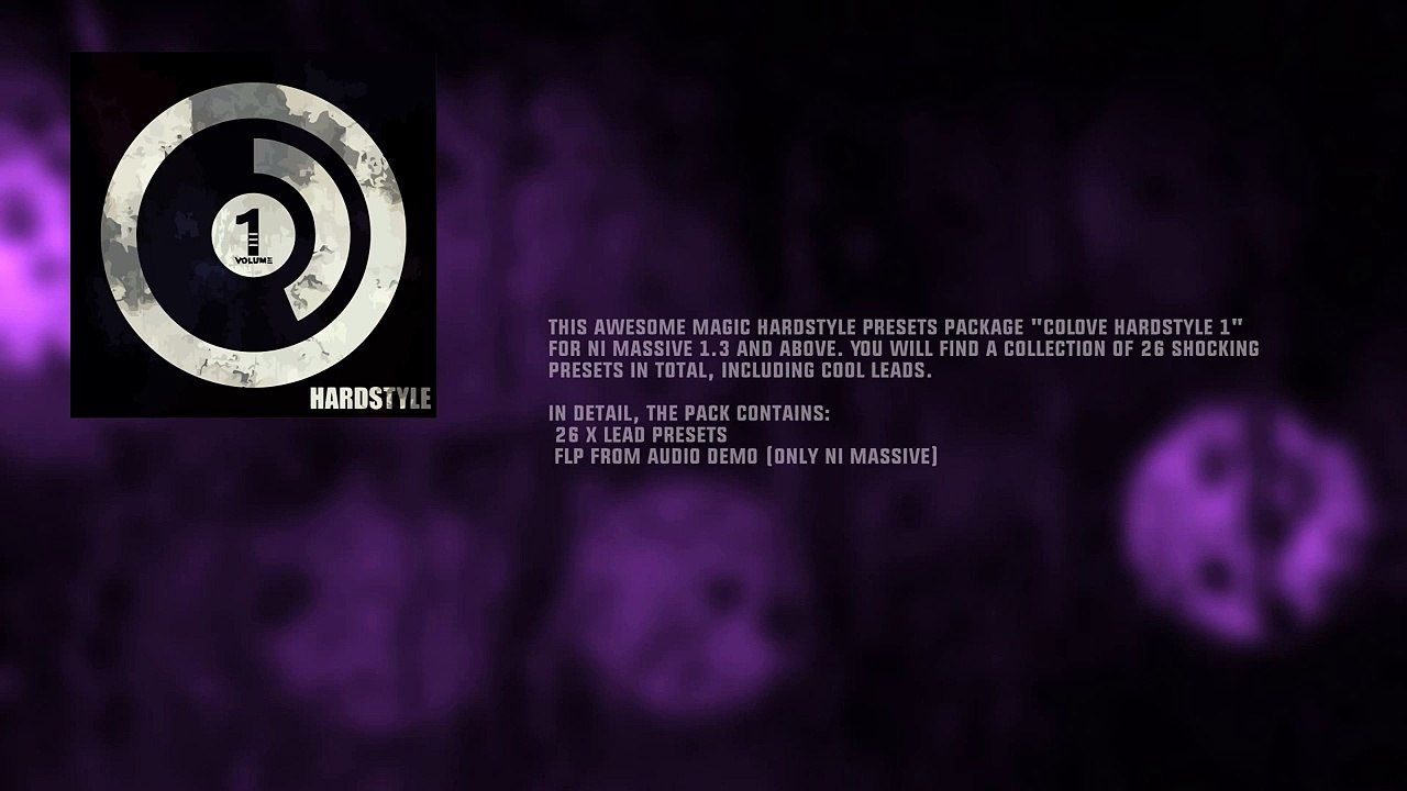 COLOVE Hardstyle 1 for NI Massive (Presets + FLP)