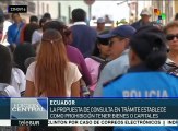 Ecuador: en trámite consulta popular sobre paraísos fiscales