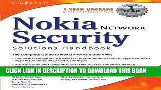 [READ] Ebook Nokia Network Security Solutions Handbook Free Download