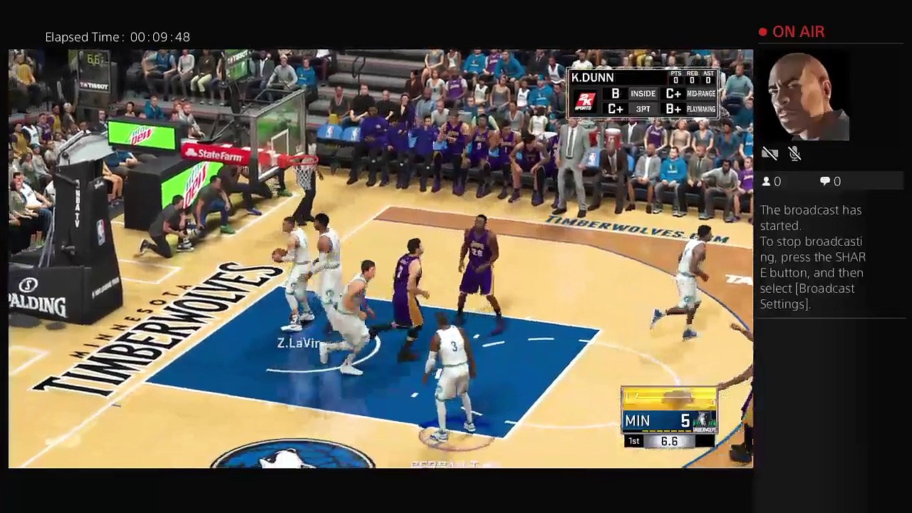 GERRAN-T's Live NBA 2k17 KD vs Gerran-T!!!!!!!!!!!!!!!!!!! Pt.2 (6)