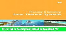 Read Planning and Installing Solar Thermal Systems: A Guide for Installers, Architects and