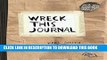 Best Seller Wreck This Journal (Paper bag) Expanded Ed. Free Download