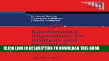 [READ] Online Randomized Algorithms for Analysis and Control of Uncertain Systems (Communications