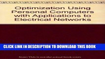 [READ] Online Optimization Using Personal Computers: With Applications to Electrical Networks Free