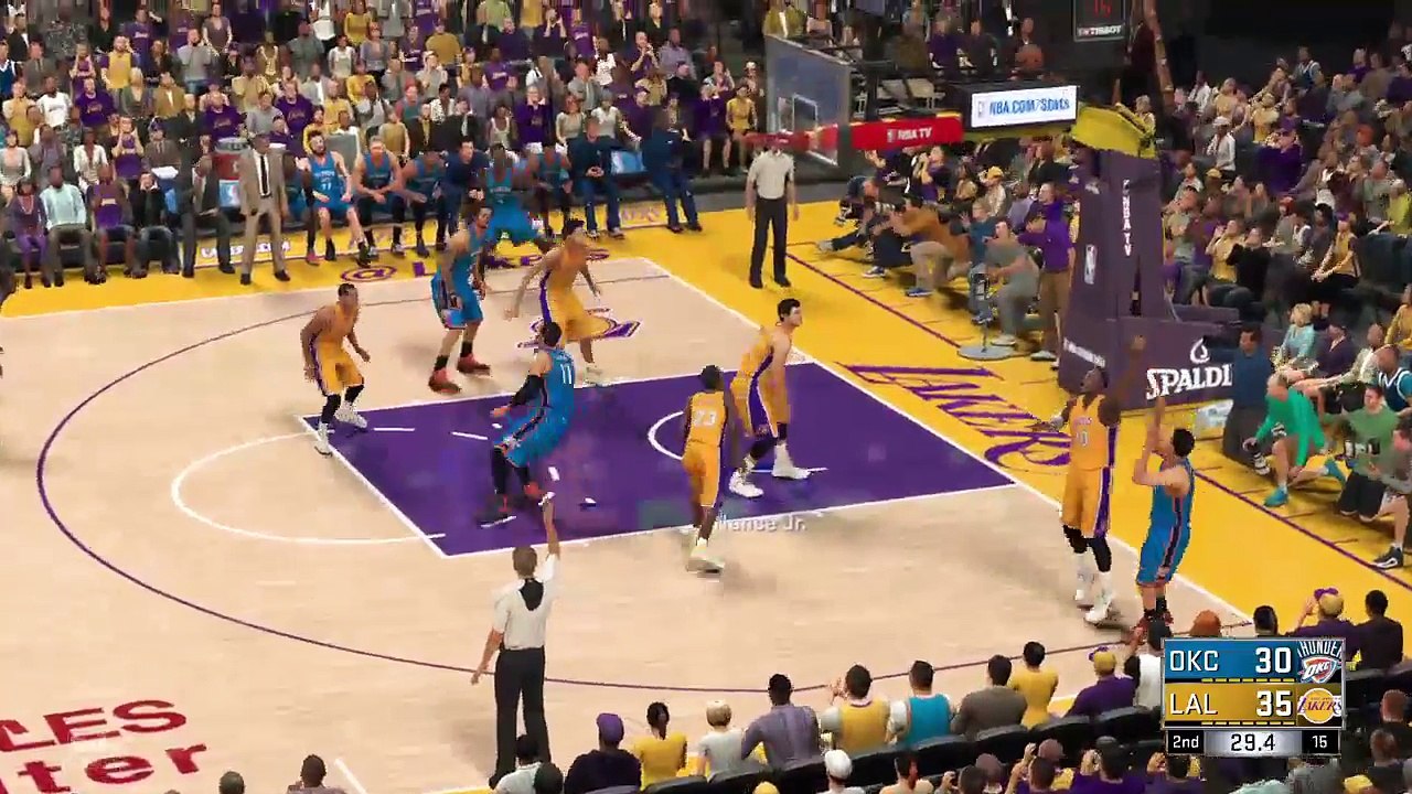 NBA LEAGUE PASS THUNDER VS LAKERS LIVE HD 11/22/2016