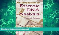 FAVORITE BOOK  An Introduction to Forensic DNA Analysis, Second Edition  GET PDF