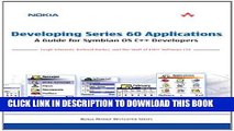 [READ] Online Developing Series 60 Applications: A Guide for Symbian OS C   Developers: A Guide