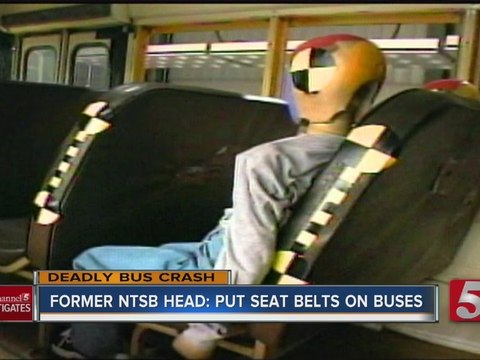 Former NTSB Chair: Put Seat Belts On School Buses