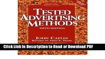 Read Tested Advertising Methods [ TESTED ADVERTISING METHODS ] By Caples, John ( Author