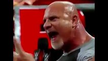 WWE funny Goldberg vs Brock Lesnar dubbed in hindi funny 2016
