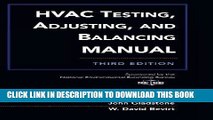 [READ] Ebook HVAC Testing, Adjusting, and Balancing Field Manual Free Download