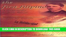 Best Seller THE FIRST FILIPINO (A Biography of Jose Rizal) Free Read