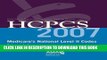 Best Seller HCPCS 2007 Level II: Medicare s National Codes (Hcpcs (American Medical Assn)) Free