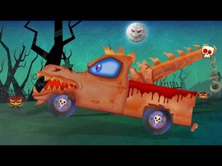 Tow Truck | Formation | Halloween Special | kids videos | learn transports