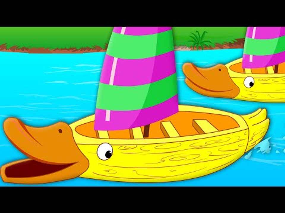 Five Little Ducks By Kids Channel | Car Rhymes And Songs For Preschoolers, Toddlers And Children