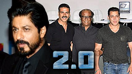 Tải video: Shahrukh Khan AVOIDS Robot 2.0 Teaser Launch