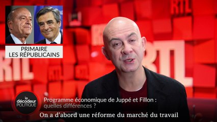 Tải video: Primaire Les Républicains : quel programme économique Fillon et Juppé prévoient-ils ?