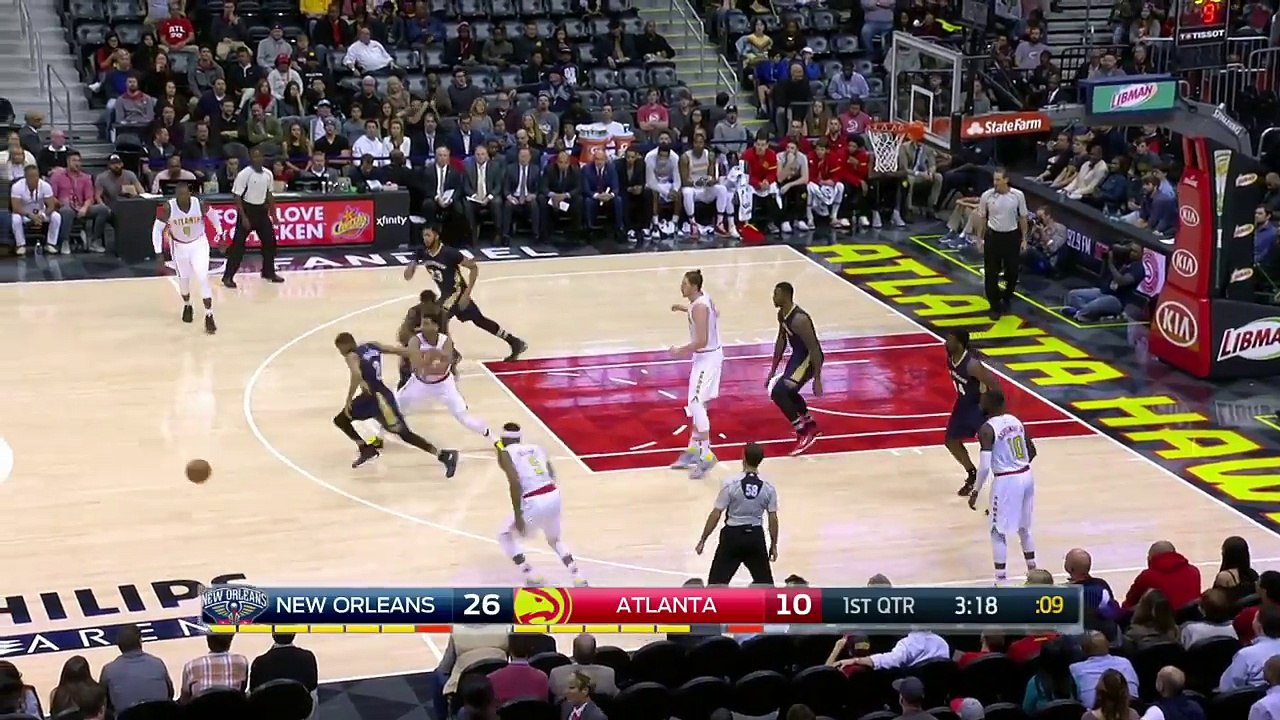 New Orleans Pelicans vs Atlanta Hawks  Highlights  November 22, 2016  2016-17 NBA Season