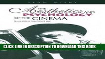 Ebook The Aesthetics and Psychology of the Cinema (The Society for Cinema Studies Translation