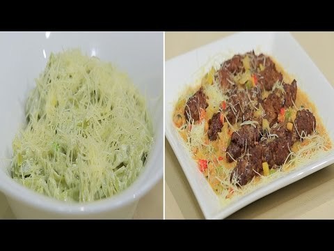 كفتة بصوص الفلفل الالوان - مكرونة بصوص الساور كريم | اتفضلوا عندنا حلقة كاملة