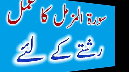 Surah Muzammil For Marriage In Urdu Wazifa