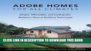Best Seller Adobe Homes for All Climates: Simple, Affordable, and Earthquake-Resistant Natural
