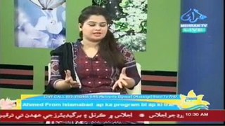 Sayed Fida Hussain Shah at Mehran Tv s Morning Show