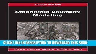 [FREE] Ebook Stochastic Volatility Modeling (Chapman and Hall/CRC Financial Mathematics Series)