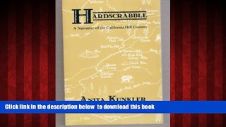 Best books  Hardscrabble: A Narrative of the California Hill Country BOOOK ONLINE