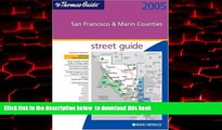 Best book  Thomas Guide 2005 San Francisco and Marin Counties: Street Guide and Directory BOOOK