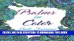 Ebook Psalms in Color: An Adult Coloring Book with Inspirational Bible Psalms, Christian Religious