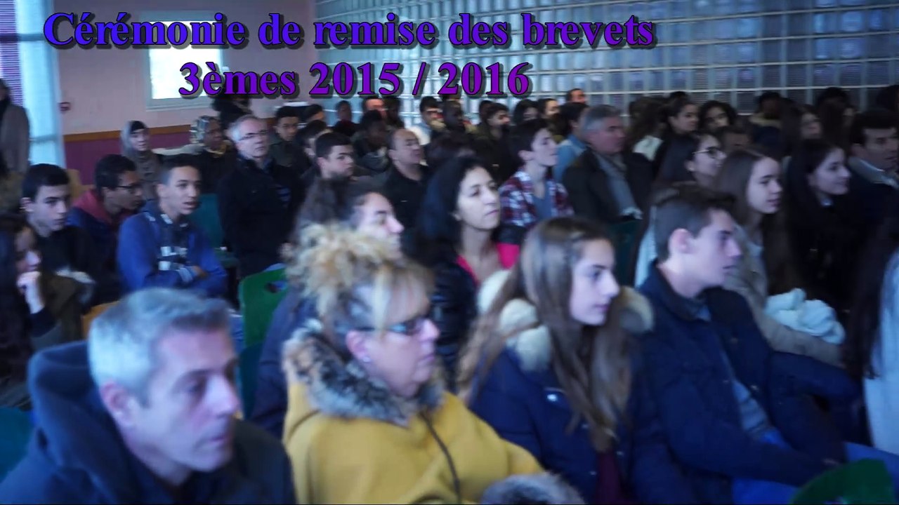 Cérémonie Républicaine de Remise des Diplômes 2016